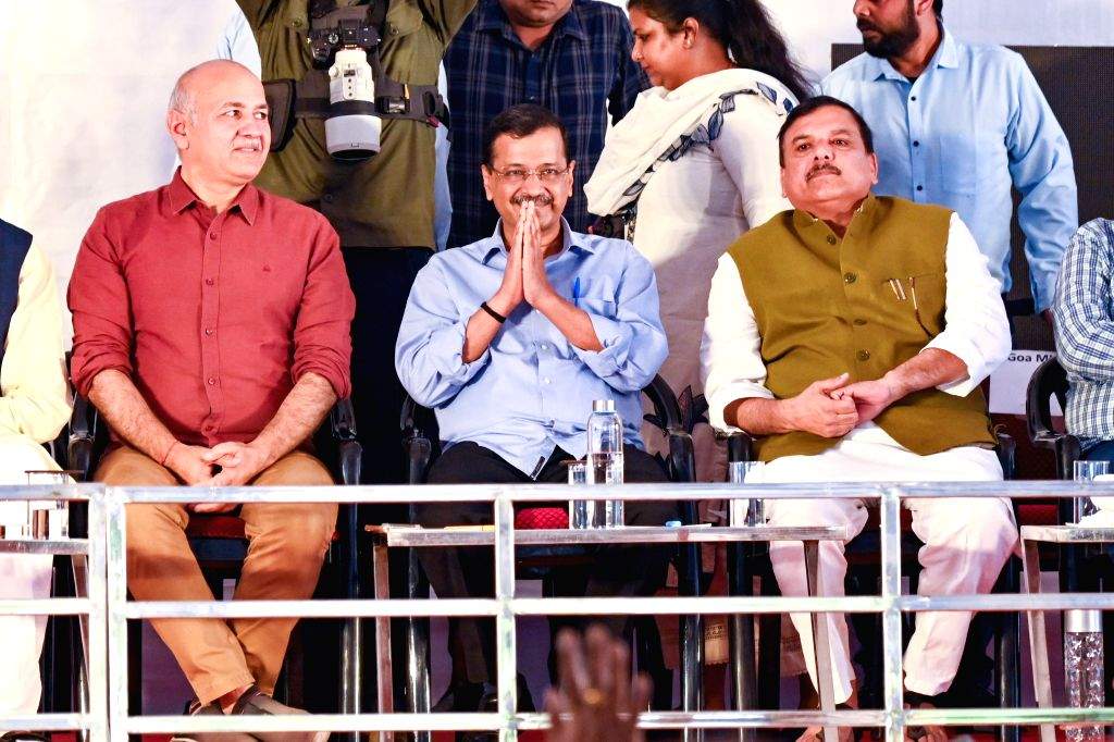 AAP Rally at Jantar Mantar