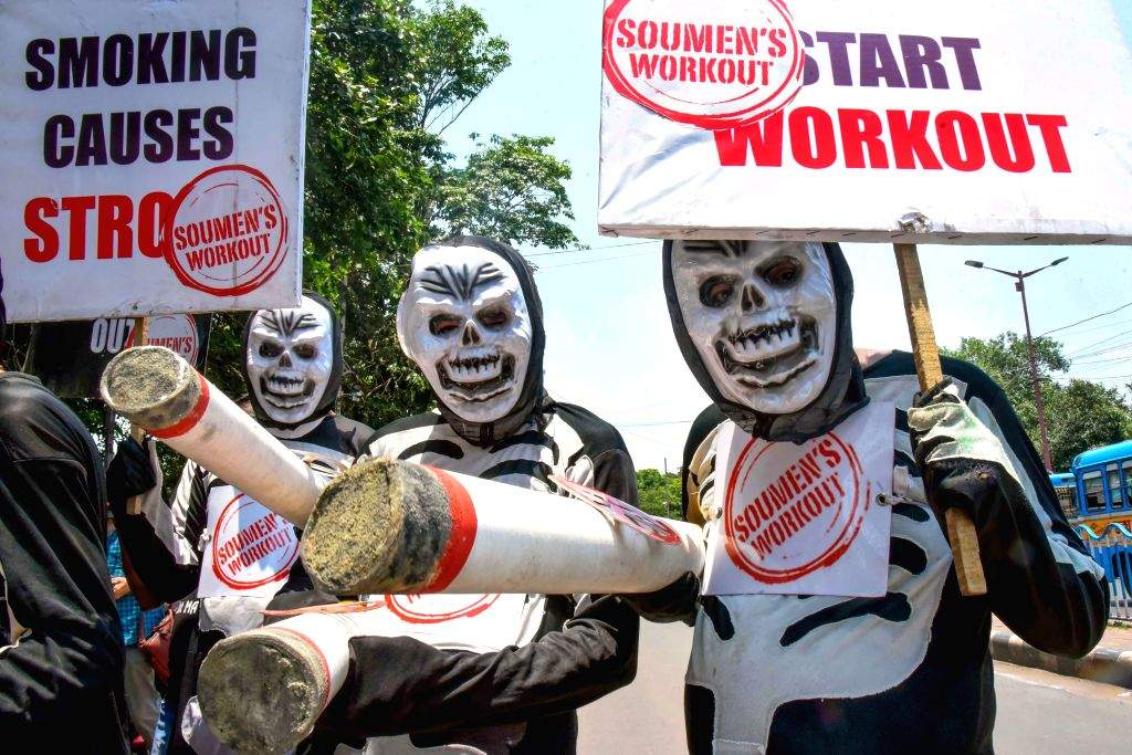 Activists Hold Anti-Tobacco Rally on World No Tobacco Day