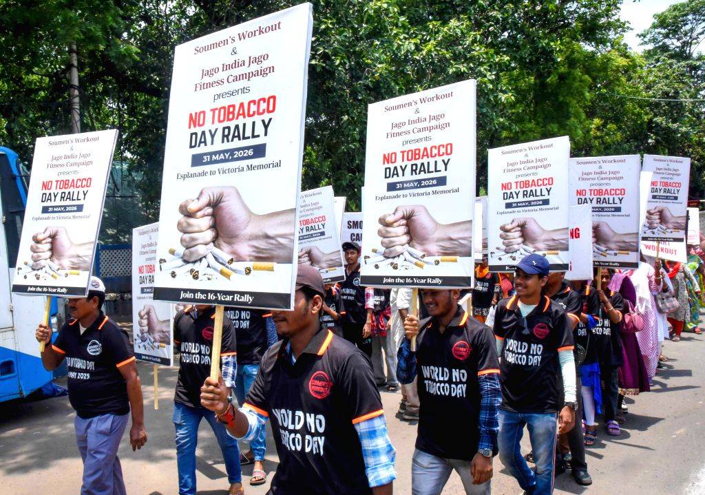 Activists Hold Anti-Tobacco Rally on World No Tobacco Day