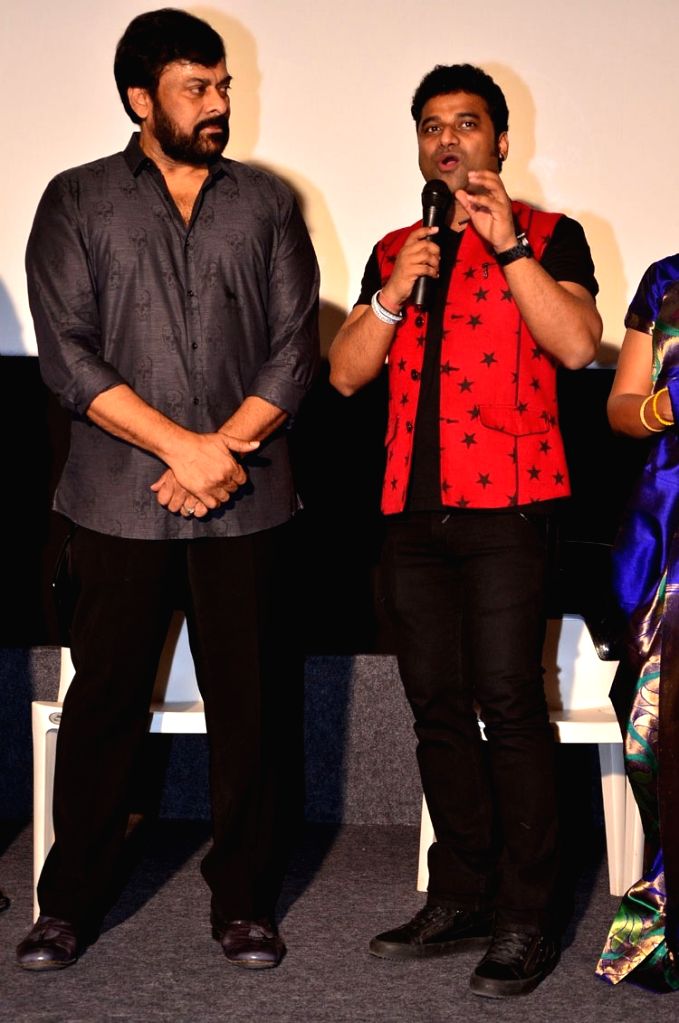 Chiranjeevi during DSP Australia - Newzealand Tour Promo Video Launch