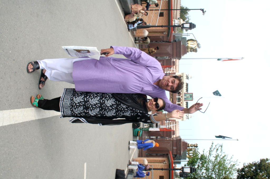 Raza Murad At Attari Border raza-murad-at-attari-border