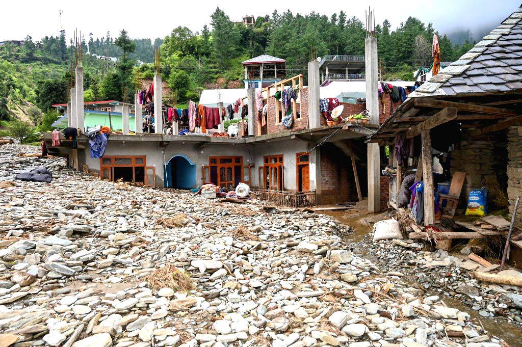 Aftermath of Natural Calamity in Thunag