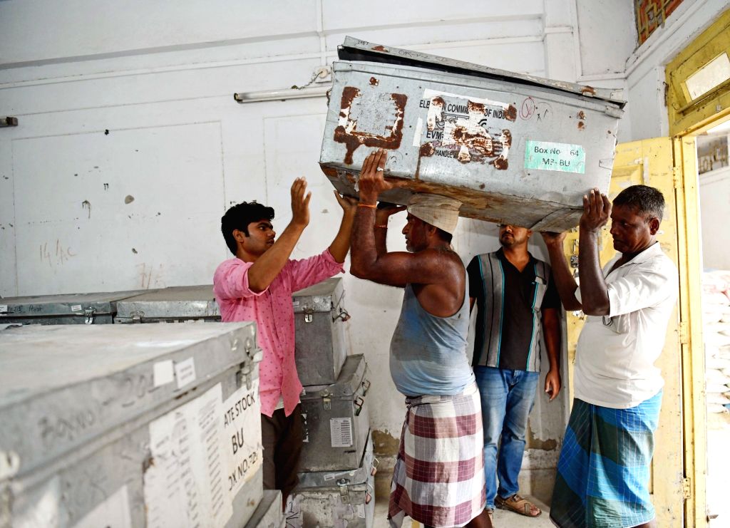 Evm Machine Transporting EC gears up to hold Assembly polls in Tripura, Nagaland, Meghalaya