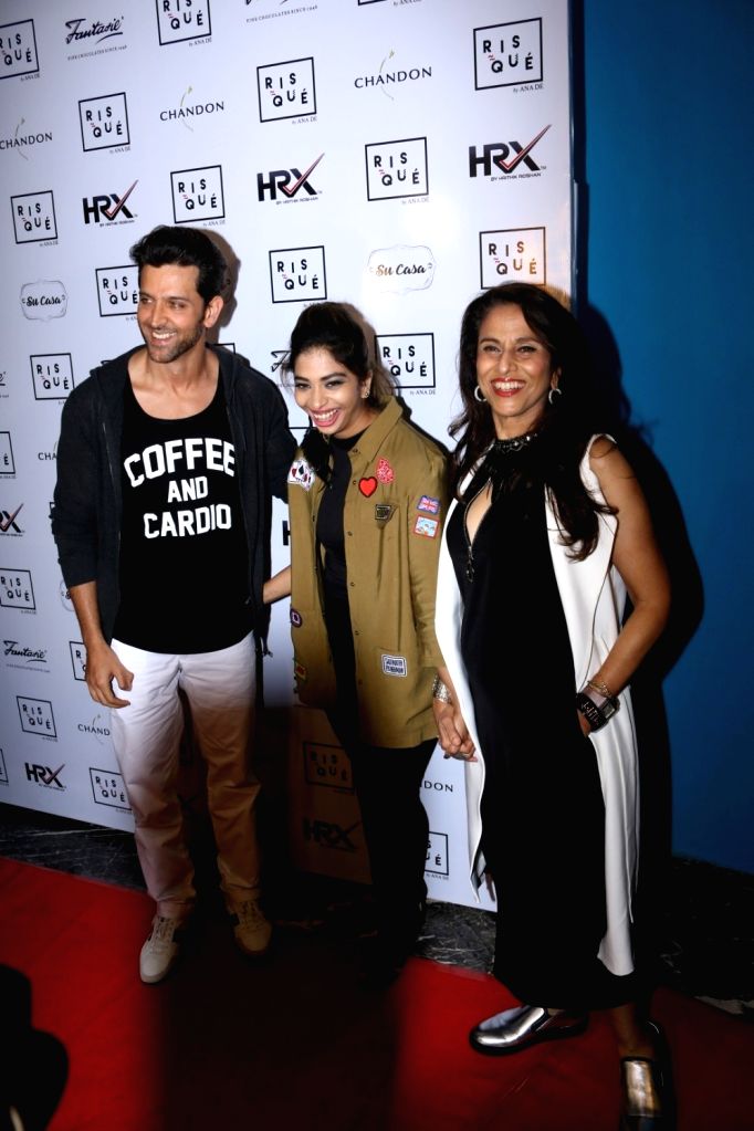 Hrithik Roshan launches Ana De's blog Risque