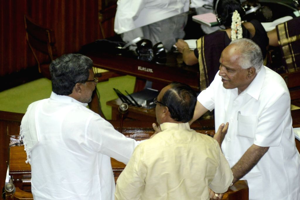 Assembly session at Vidhana Soudha in Bengaluru