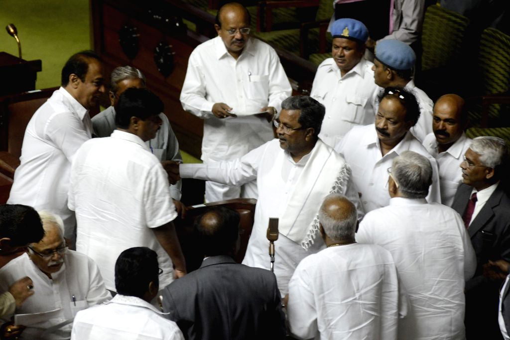 Assembly session at Vidhana Soudha in Bengaluru