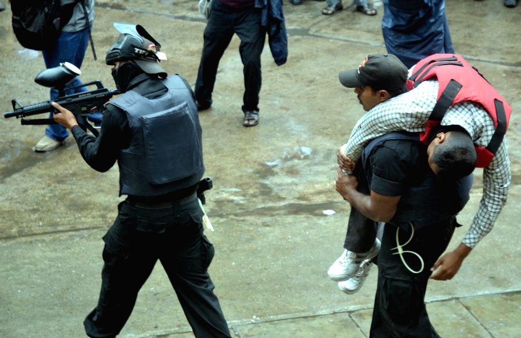 Garud Commando Force - mock drill