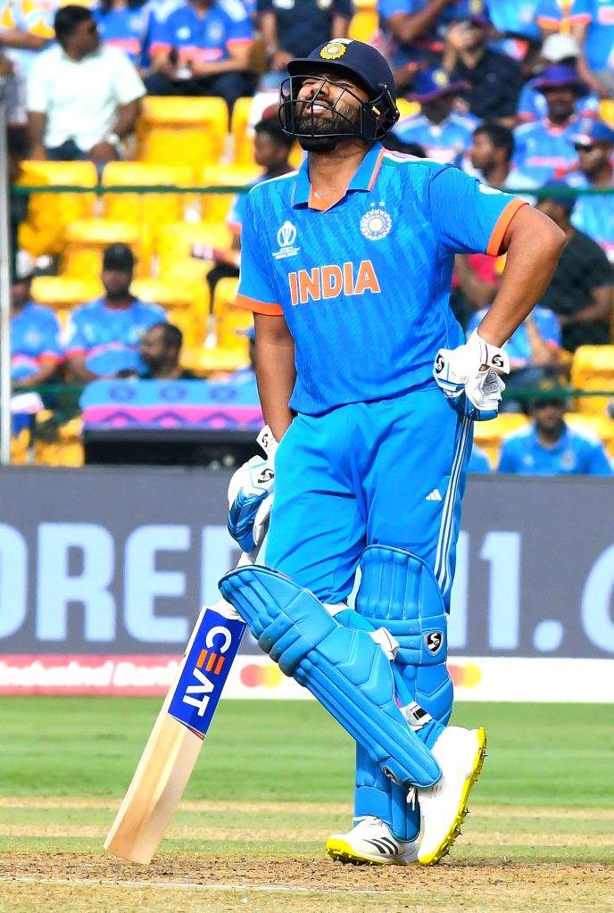 Men's ODI WC: Rohit Sharma breaks record for most ODI sixes in a ...
