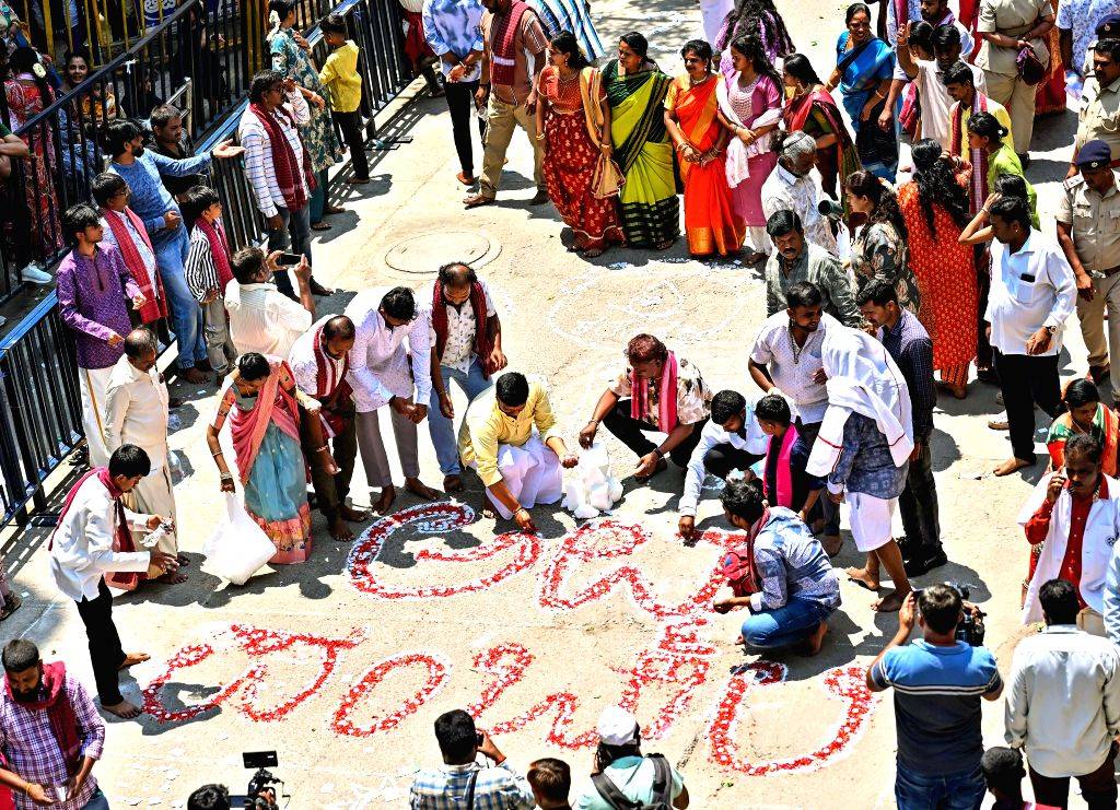 Tigala Bengaluru Karaga Festival Celebrations at Dharmaraya Temple