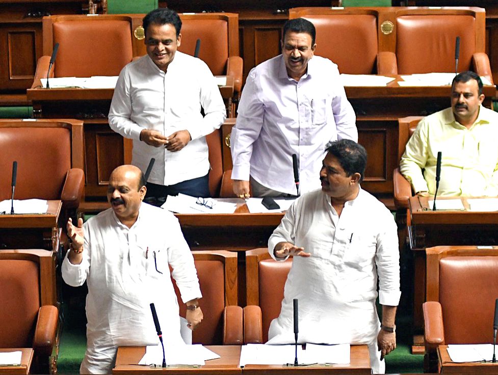 Bengaluru : Karnataka assembly session at Vidhana Soudha