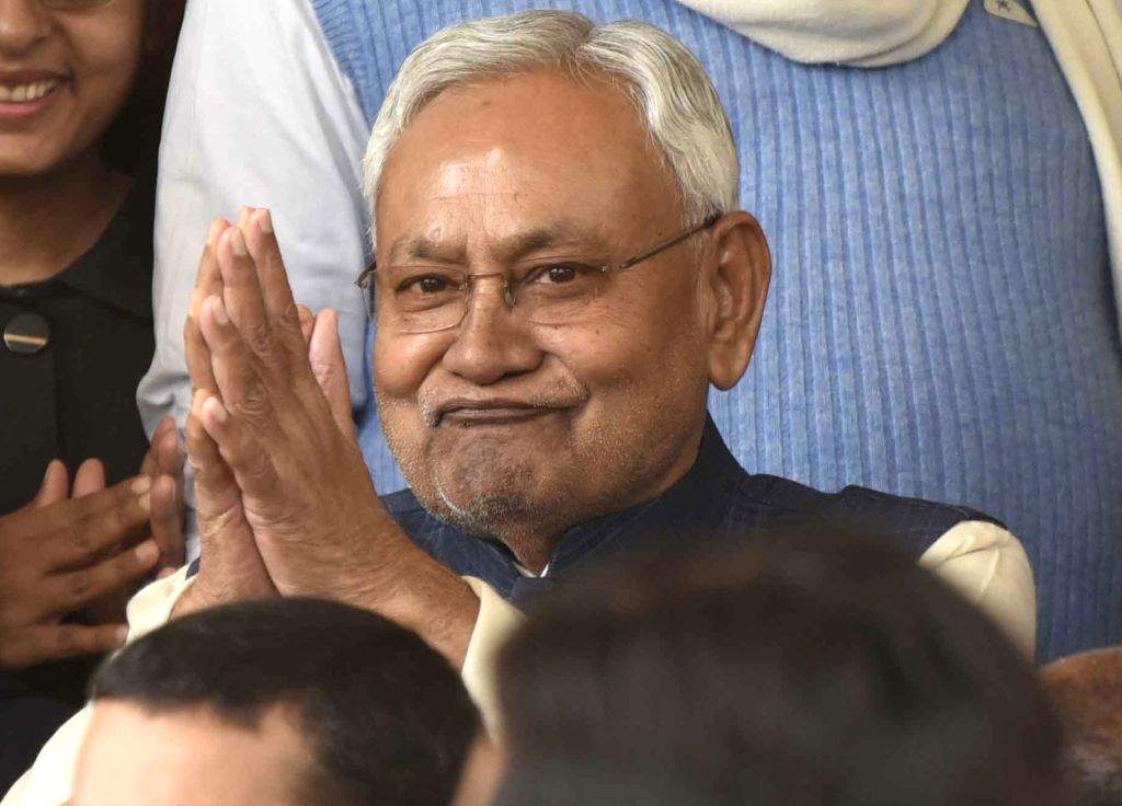 Bihar Chief Minister Nitish Kumar Arrives At Bihar Legislative Assembly