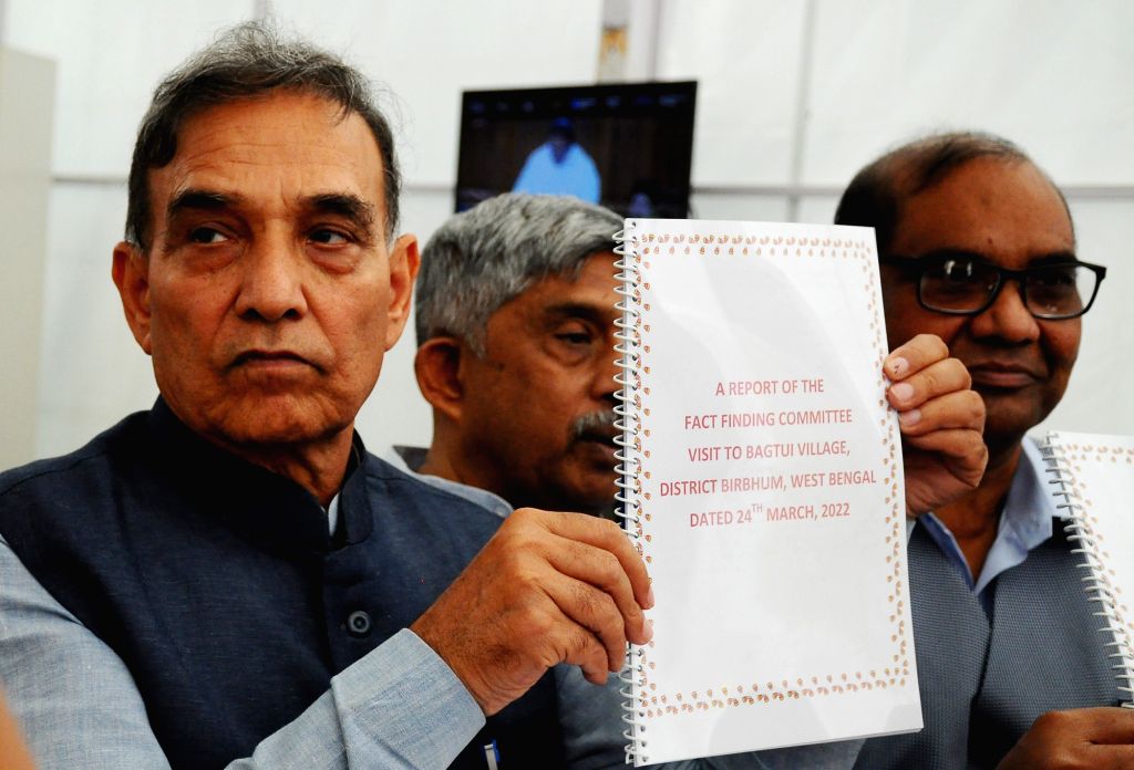 BJP fact-finding committee team media brief