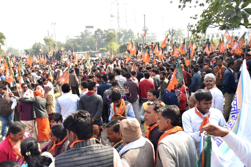 BJP holds mammoth rally in support of CAA
