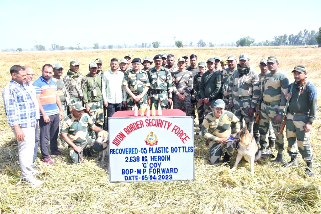 BSF seizes 9 kg heroin in Punjab