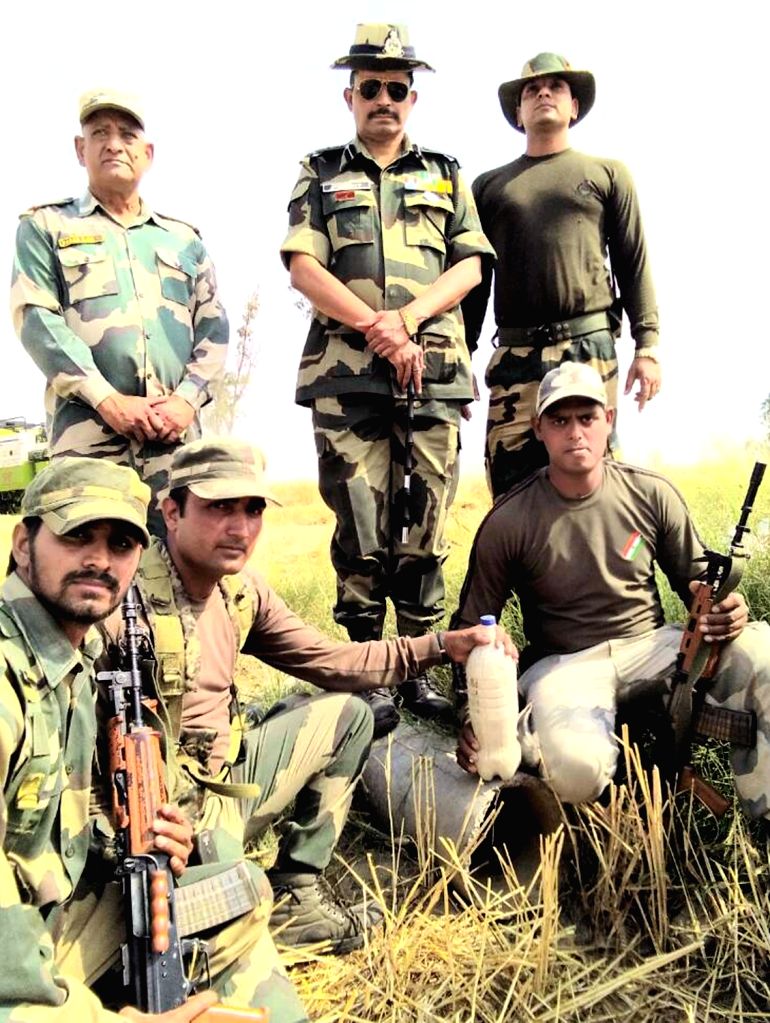 BSF seizes over two kg heroin in Punjab
