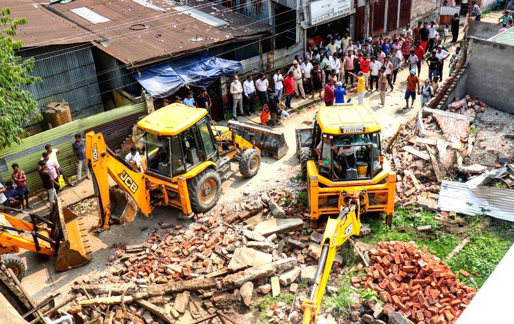 Bulldozers Roll During Eviction Drive