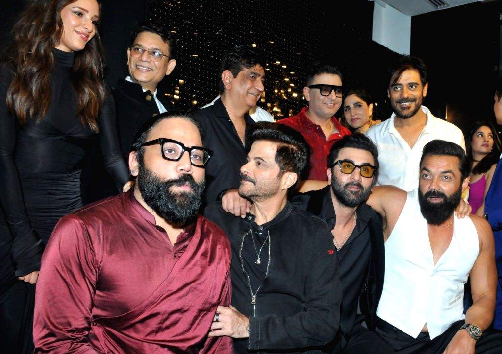 Celebrities at the success party of the film Animal