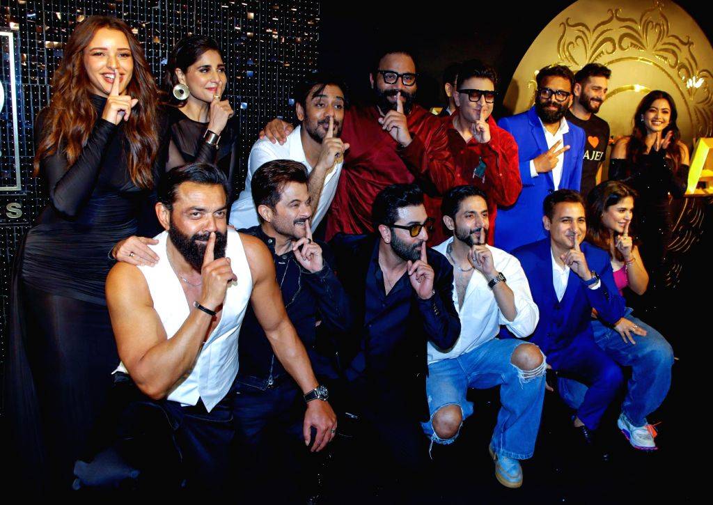 Celebrities at the success party of the film Animal