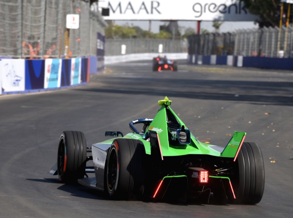 E Racing Track Free Photo : Chaos as vehicular traffic intrudes Formula E race track ...