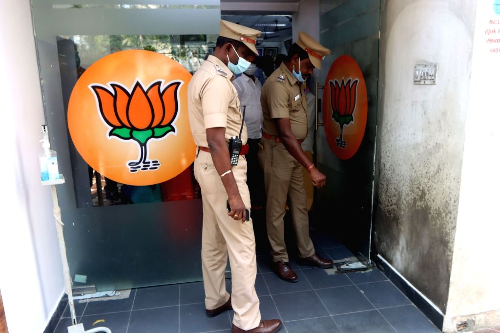 L Murugan denounces hurling of petrol bomb at Tamil Nadu BJP HQ