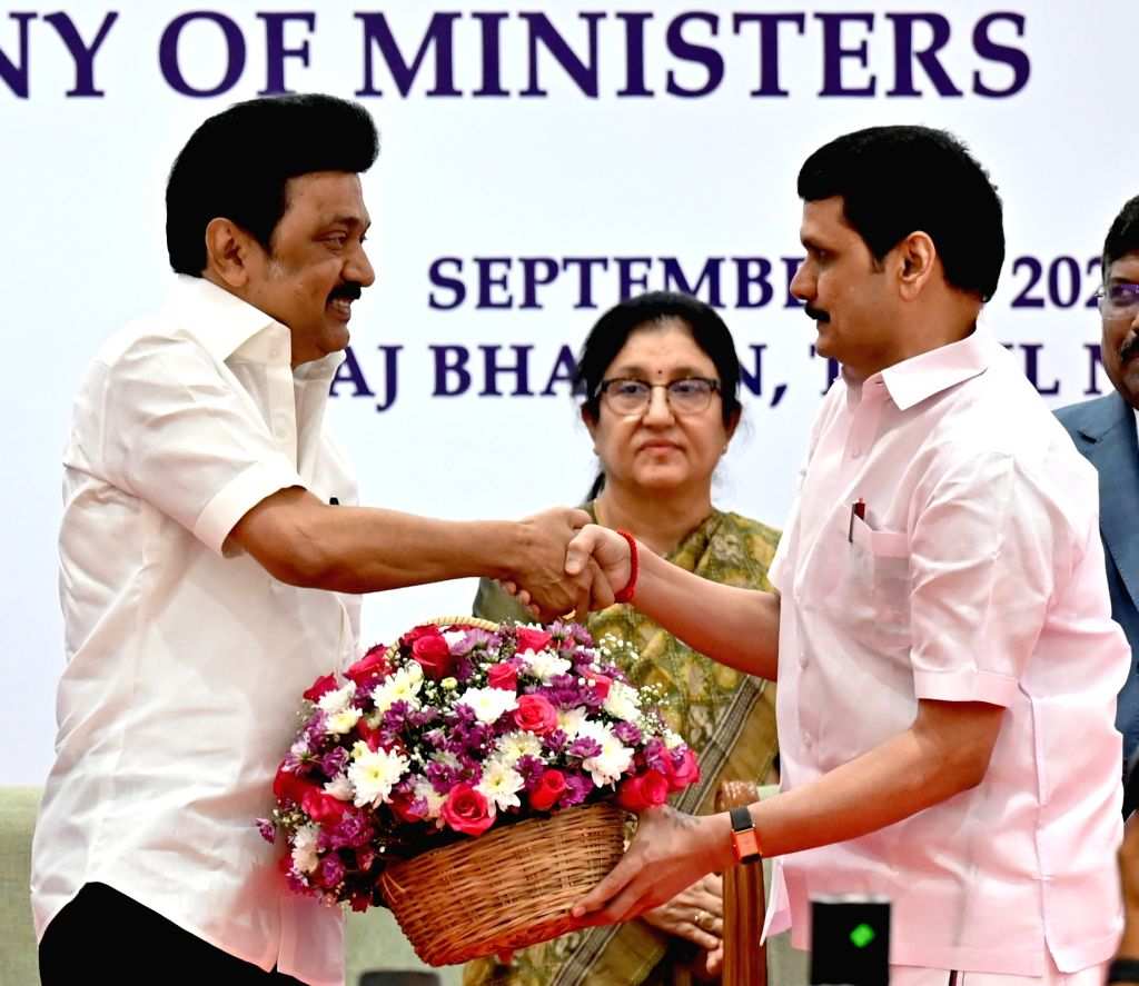 Chennai : Swearing-in Ceremony at Raj Bhavan
