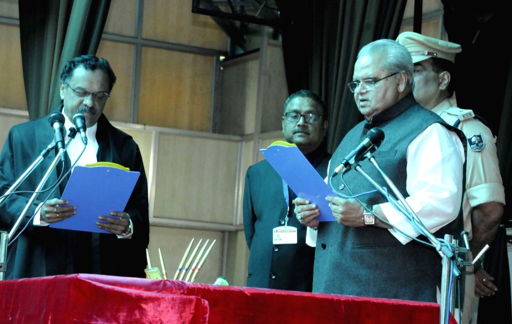 Bihar Governor Satyapal Malik takes oath