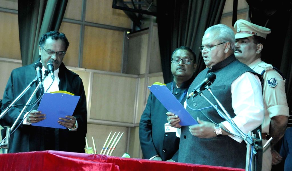 Bihar Governor Satyapal Malik takes oath