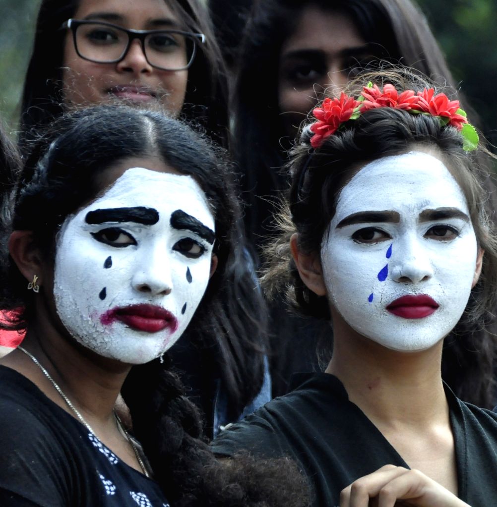 Demonstration against child abuse