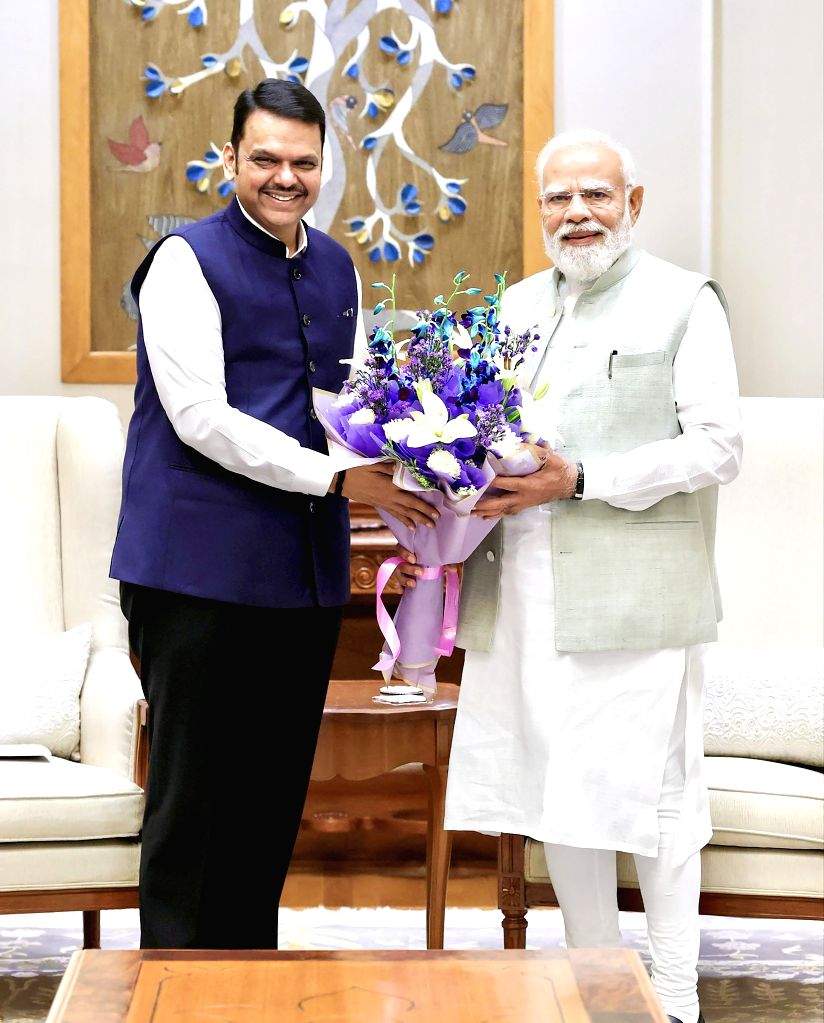 CM Devendra Fadnavis meets PM Modi