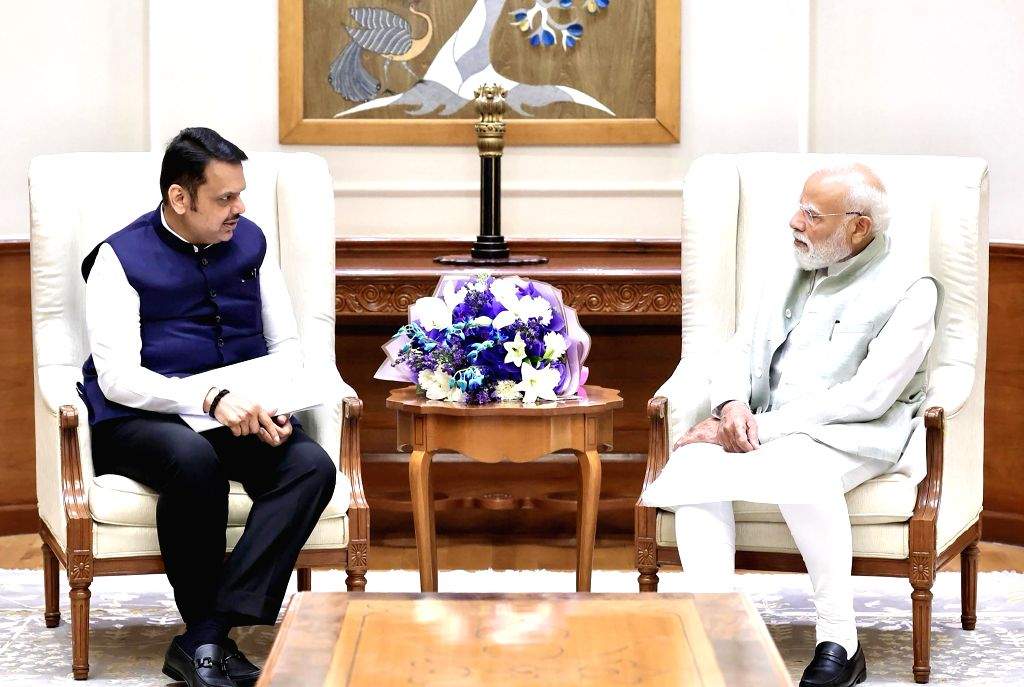 CM Devendra Fadnavis meets PM Modi