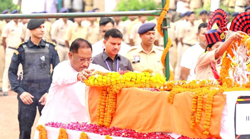 CM Pays Tribute to Martyred ASP Akash Rao Girpunje