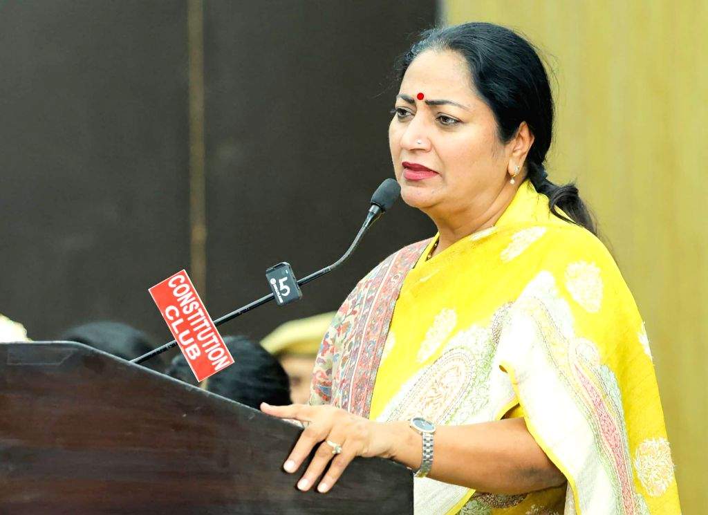 CM Rekha Gupta Attends Event at Constitution Club