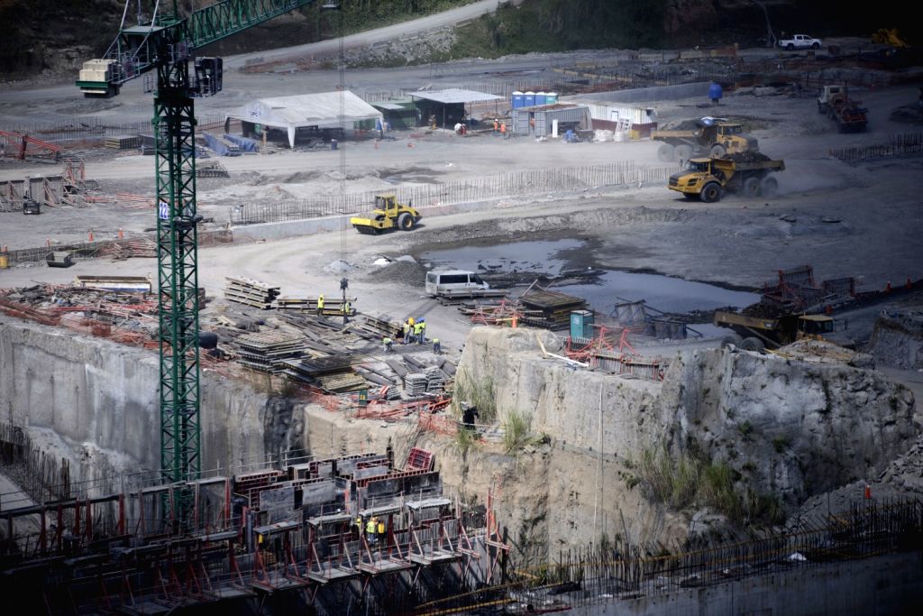 The expansion project of Panama Canal in Colon