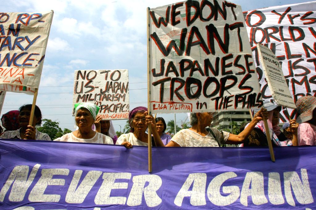 PHILIPPINES PASAY CITY COMFORT WOMEN PROTEST