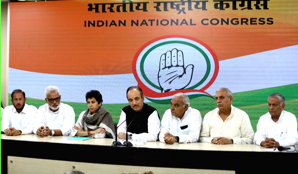 Ghulam Nabi Azad's press conference