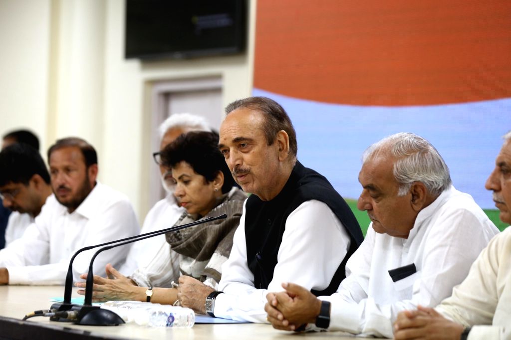 Ghulam Nabi Azad's press conference