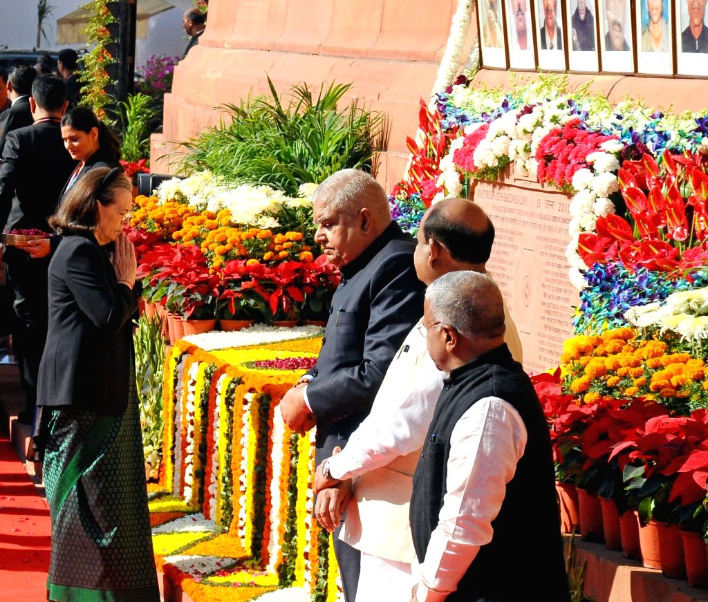 New Delhi : 21st anniversary of 2001 Parliament Attack