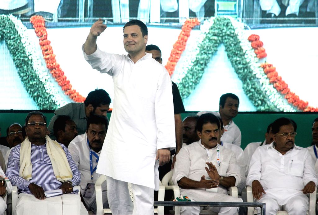 Congress Relly Congress rally - Rahul Gandhi