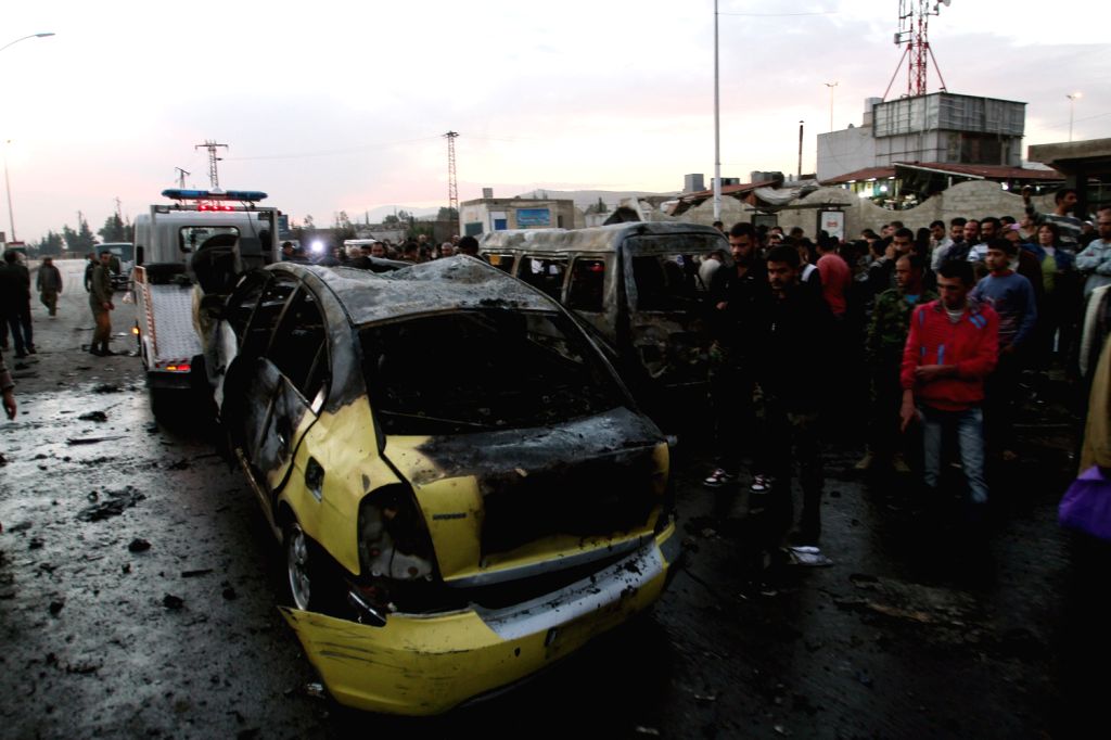 A car explosion in Damascus