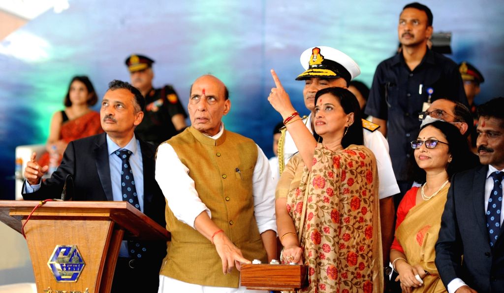 Defense Minister Rajnath Singh Launches Dunagiri The Second P17A 