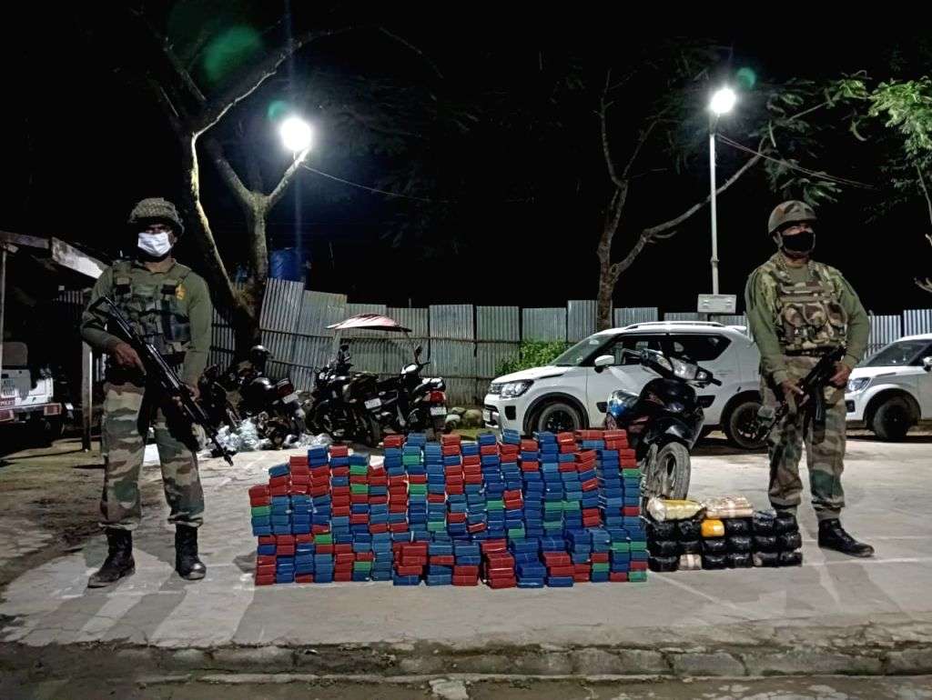 Seized Drugs valued at Rs 87.84 crore seized in Mizoram