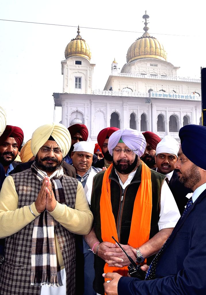 Fatehgarh Sahib (Punjab): Amarinder Singh during Shaheedi Jor Mela