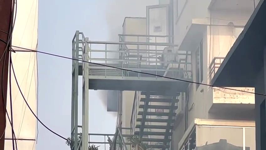 Fire breaks out in Noida building, situation brought under control