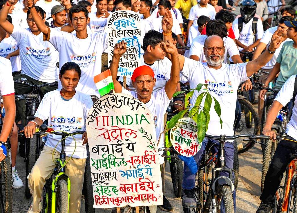 Fit India Cycling Sunday Rally