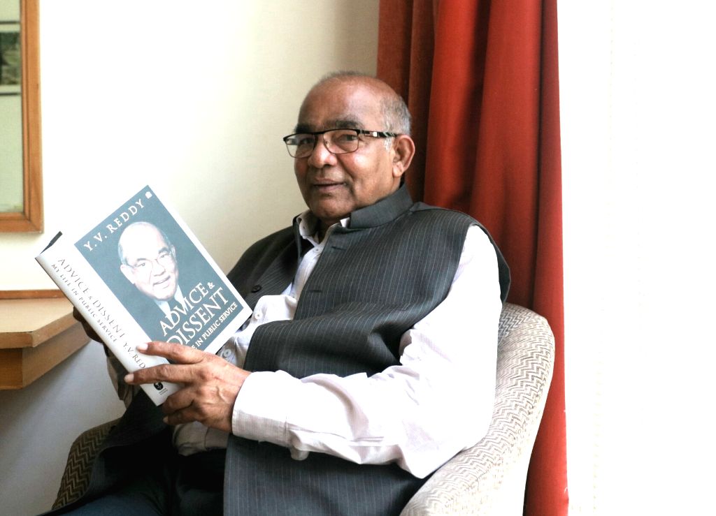 File Photo: New Delhi: YV Reddy during an interview with IANS