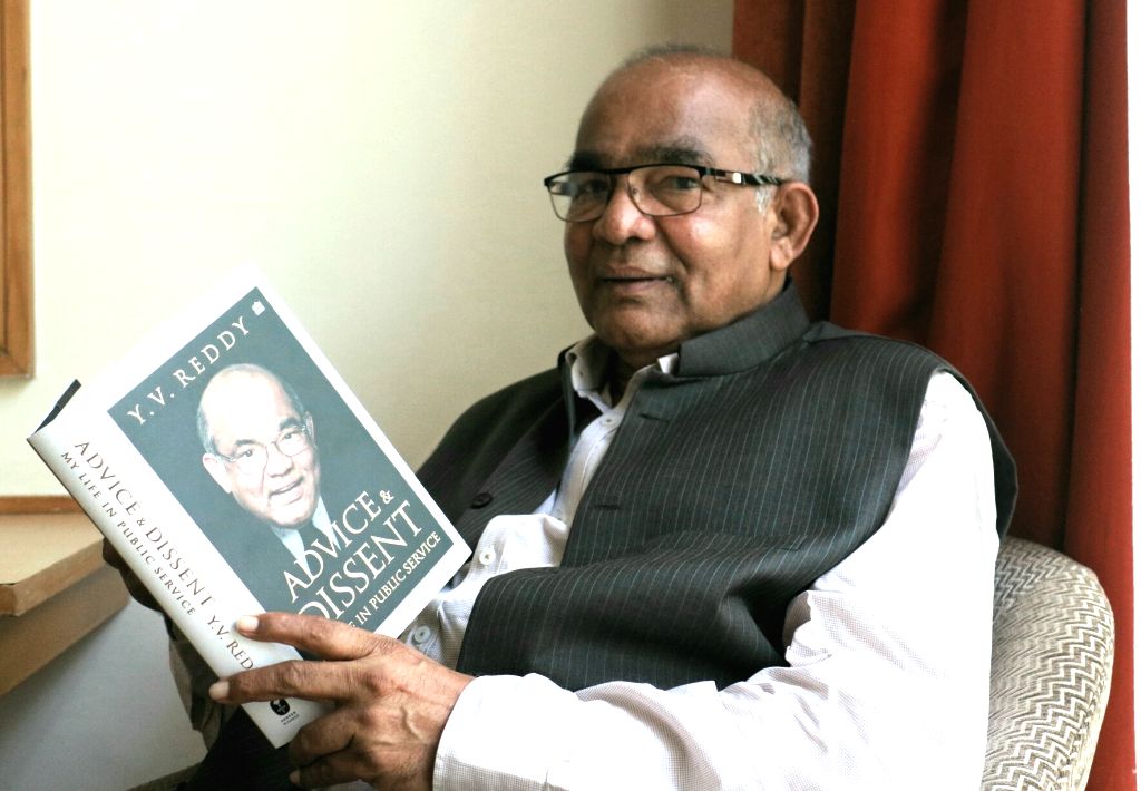 Yv Reddy Rbi File Photo: New Delhi: YV Reddy during an interview with IANS