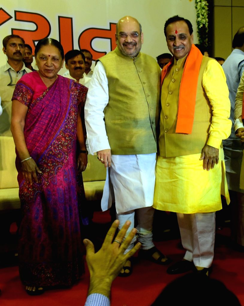 Amit Rupani Vijay Rupani swears-in as Gujarat Chief Minister