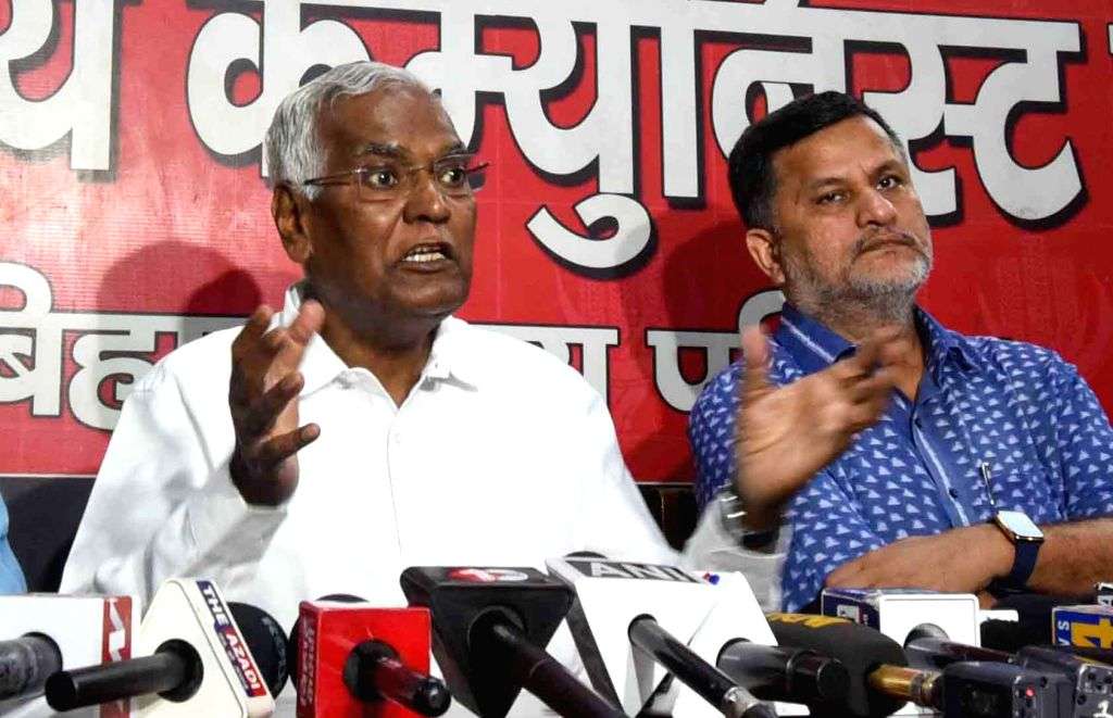 General Secretary of the Communist Party of India (CPI), D Raja ...