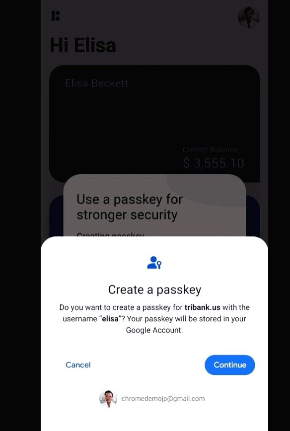 Free photo : Google brings passkey support to Chrome