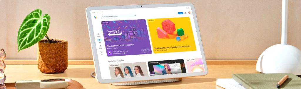 Google introduces new Play Store for large screens